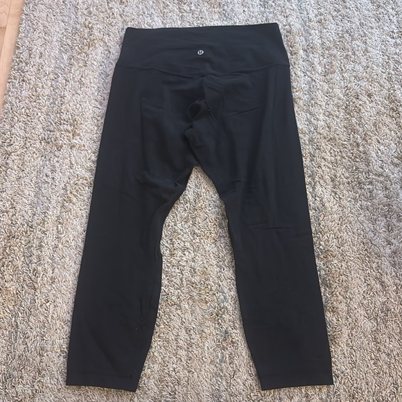 Lululemon Align High Rise Crop 23” Black - Picture 11 of 11